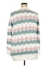 Unbranded 100% Polyester Chevron-herringbone White Pullover Sweater Size 2X - photo 2