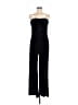 Cider Solid Black Jumpsuit Size L - photo 1