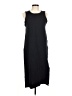 Splendid Solid Black Casual Dress Size M - photo 1