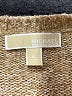 MICHAEL Michael Kors Metallic Tan Pullover Sweater Size XL - photo 7