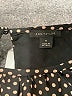 Ann Taylor 100% Polyester Polka Dots Black Casual Dress Size M - photo 7