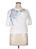 Unbranded White Short Sleeve Blouse Size XL - photo 1