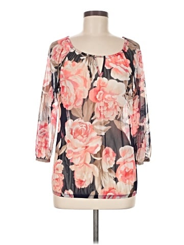 INC International Concepts 3/4 Sleeve Blouse (view 1)