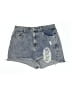 PrettyLittleThing Blue Denim Shorts Size 6 - photo 1