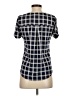 The Workshop Blue Short Sleeve Blouse Size S - photo 2