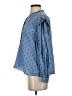 Joie 100% Cotton Blue Long Sleeve Blouse Size S - photo 5
