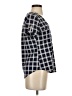 The Workshop Blue Short Sleeve Blouse Size S - photo 4