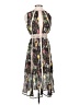 Foxiedox 100% Polyester Print Gray Cocktail Dress Size XS - photo 1