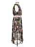 Foxiedox 100% Polyester Print Gray Cocktail Dress Size XS - photo 4