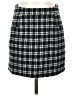 Alythea Houndstooth Black Casual Skirt Size S - photo 1