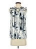 Simply Vera Vera Wang 100% Polyester Ivory Sleeveless Blouse Size XS - photo 1