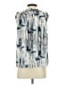 Simply Vera Vera Wang 100% Polyester Ivory Sleeveless Blouse Size XS - photo 2