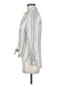 Downeast 100% Rayon Stripes Ivory Long Sleeve Blouse Size M - photo 5