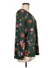 West Kei 100% Polyester Green Long Sleeve Blouse Size L - photo 4