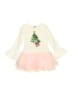 Blueberi Boulevard 100% Polyester Ivory Dress Size 5 - photo 1