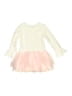 Blueberi Boulevard 100% Polyester Ivory Dress Size 5 - photo 2