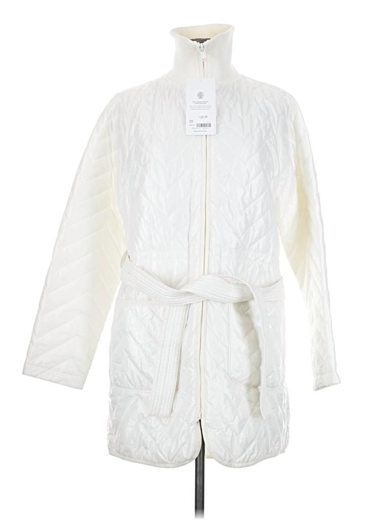 Athleta Coat In White