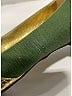 Dolce & Gabbana Color Block Green Flats Size EU 37 - photo 4