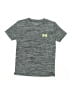 Under Armour 100% Polyester Gray Active T-Shirt Size 6 - photo 1