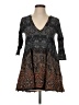 Ecote 100% Rayon Black 3/4 Sleeve Blouse Size XS - photo 1
