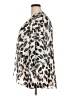 Unbranded 100% Polyester Animal Print Ivory White Kimono Size XXL - photo 5