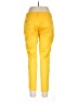 Celebrity Pink Solid Yellow Casual Pants Size 13 - photo 2
