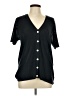 Assorted Brands Black Short Sleeve Henley Size L (estimated) - photo 1