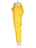 Celebrity Pink Solid Yellow Casual Pants Size 13 - photo 5