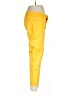 Celebrity Pink Solid Yellow Casual Pants Size 13 - photo 4
