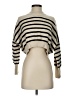 Assorted Brands Stripes Ivory Pullover Sweater Size XS - photo 1