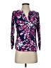 Escapada 100% Rayon Purple 3/4 Sleeve Blouse Size S - photo 1