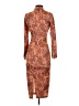 Shein Paisley Brown Cocktail Dress Size 2 - photo 2