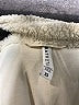 Athleta 100% Polyester Ivory Faux Fur Jacket Size XS - photo 6