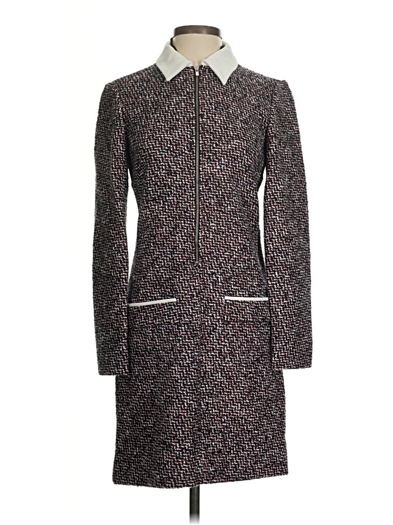 Pre-owned Maje Casual Dress In Gray