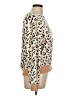 Sunday in Brooklyn 100% Polyester Tan Long Sleeve Blouse Size L - photo 4