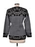 Colour Works Paisley Gray Pullover Sweater Size L - photo 2