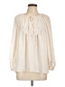 Max Studio 100% Polyester Ivory Long Sleeve Blouse Size L - photo 1