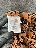Point Sur 100% Silk Animal Print Brown Long Sleeve Silk Top Size M - photo 8