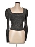 Divided by H&M Gray Long Sleeve Top Size L - photo 1