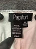 Papillon Solid Gray Casual Dress Size M - photo 7