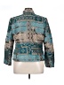 DressBarn Print Teal Jacket Size XL - photo 2