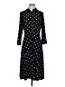 Kasper Polka Dots Black Casual Dress Size 4 - photo 1