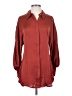 MNG 100% Polyester Burgundy 3/4 Sleeve Blouse Size 2 - photo 1