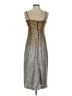 J.Crew Collection 100% Polyloom Metallic Silver Cocktail Dress Size 0 - photo 2