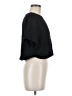 H&M 100% Viscose Black Short Sleeve Top Size 8 - photo 4