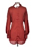 MNG 100% Polyester Burgundy 3/4 Sleeve Blouse Size 2 - photo 2
