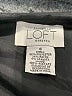 Ann Taylor LOFT Black Formal Skirt Size 6 - photo 3
