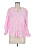 Sam & Lavi 100% Rayon Pink 3/4 Sleeve Blouse Size M - photo 1