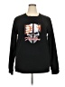 Shein Graphic Black Sweatshirt Size XXL - photo 1