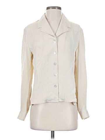 Assorted Brands Long Sleeve Silk Top (view 1)